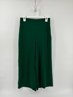 Dark Green Wide Leg Women's Skirt